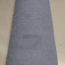 Wesiti Recliner Foot Pillow Cushion High Resilience Sherpa Memory Foam Bolster Sleeping Rest Multipurpose Half Roll Leg Pillow Suitable for Bed Chair Sofa Headrest Back Lumbar Leg Support(Haze Blue)
