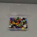 Miutrue 100 Assorted Marbles Bulk Cheap for Kids Ages 4-8-12 Play Marbles Physical Therapy Glow in The Dark Glass Marbles