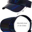 Marrywindix 1 Piece of Sport Wear Athletic Visor Sun Sports Visor Hat Laser Visor Adjustable Cap for Women and Men (One Size)