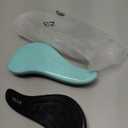 WYNK Detangling Brush 2-Pack for Adults & Kids - Green & Pink Hairbrush for Wet/Curly/Thick Hair, Gentle Knot Remover with Scalp Massage