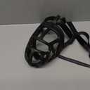 BARKLESS Dog Muzzle, Basket Muzzle for Biting, Chewing and Scavenging, Humane Cage Mouth Cover, Perfect for Grooming and Training Large Aggressive Reactive Dogs (XL, Black)