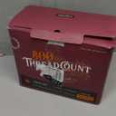 SCI Luxury 4PC Sheet Set 800 Thread Count Bedsheets Pure Egyptian Cotton California King Size Sateen Weave Hotel Sheets Fits Mattress Upto 16" Inch Deep Pocket (Chocolate)