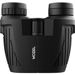 15x25 HD Binoculars for Adults Kids: Wozel Durable & Clear Binoculars Easy Focus