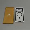 Miracase Magnetic for iPhone 17 Pro Case 6.3" [Compatible with MagSafe] Full-Body Phone Case with Built-in Glass Screen Protector & Camera Control,Drop Proof iPhone 17 Pro Cover, Clear Black