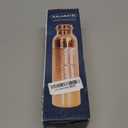 KALARATRI COPPER BOTTLE Pure Copper Water Bottle 34 Oz Copper Water Bottle - Leak Proof (34 Oz) (Without Pitambari Powder)