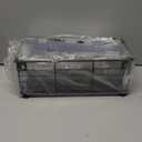 VITVITI Metal Hair Tool Organizer Wall Mount, Hair Dryer Holder with 3 Tier Shelf Basket Hooks, Bathroom Hair Styling Tool Organizer for Curling Iron/Blow Dryer/Straightener, Matte Black