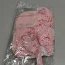 Lingerie Sets for Women Sexy Rave Outfits Lace Up Corset Bodysuit with Garter 2 Piece (Small, Pink)