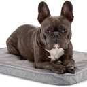 Diggs Snooz Memory Foam Dog Bed - Ideally Sized Revol Dog Crate Pad - Premium Orthopedic Pet Bed for Crate or Home - Grey, Small