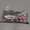 XmasExp 24ct Christmas Ball Ornaments Shatterproof Christmas Ornaments Set Decorations for Xmas Tree Balls 40mm/1.57 (1.57'', Pink)