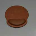 RICHEN Ergonomic PU Leather Mouse Pad with Wrist Support,Comfort Memory Foam,Waterproof Surface，Non- Slip Rubber Base for Computer Laptop & Mac,Lightweight Rest for Home,Office & Travel (Brown)