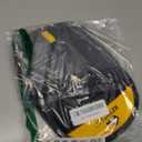 Pet Hair Removal Glove for Dogs & Cats, Newly Upgraded Reusable Electrostatic Pet Hair Glove, Magic Brush Pet Hair Remover Tool for Clothing, Couch, Carpet, Car Seat (BlackYellow)