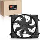 A-Premium Engine Radiator Cooling Fan Assembly with Brushless Motor