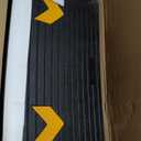 VEVOR 3" Rise Rubber Threshold Ramp for Doorway,Door Ramp with Non-Slip Textured Surface,33069lbs Load Capacity, Rubber Curb Ramp for Wheelchair and Scooter (Black)