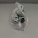 2Pcs 10g/0.34oz Black Mini Empty Refillable Loose Powder Box with Powder Puff Cap and Sifter DIY Cosmetic Foundation Powder Case Blusher Finishing Powder Jar Container for Makeup