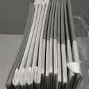 Large Closet Storage Baskets Bins with Lids 4 Pack, Storage Baskets for Organizing Shelves Nursery Bedroom, Home Dorm Closet Organizers Cubes for Clothes Toys Blanket Book - Stackable -14x10x9.5 (White with Grey)