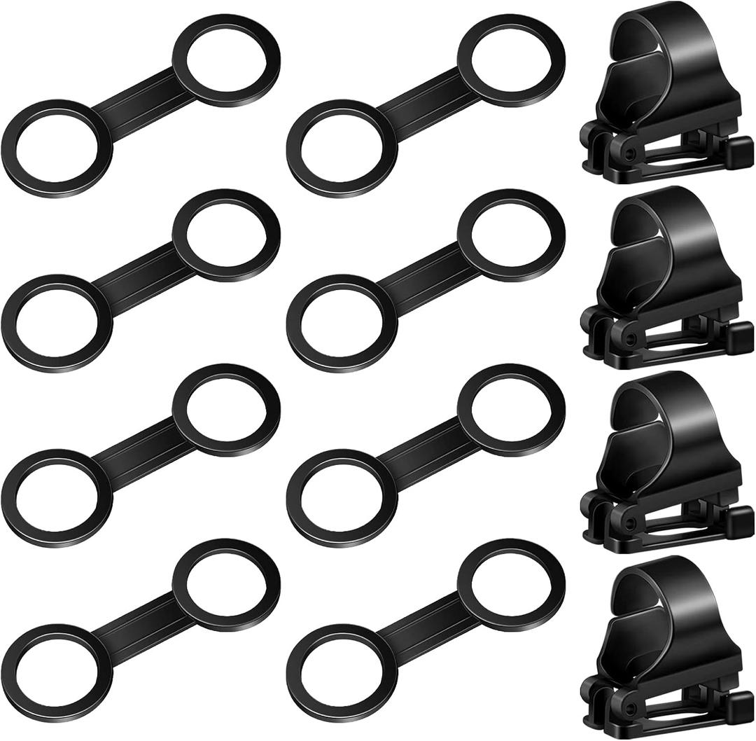 Frienda Scuba Dive Snorkel Clip Silicone Diving Snorkel Keeper Mask Strap Holder Retainer Quick Release Scuba Plastic Clip Tube Holder Equipment Attachment Gear Spare Part Accessories