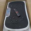 AXV Vibration Plate Fitness Platform Exercise Machine Vibrating Shaking Full Body Shaker Workout Vibrate Stand Shake Board Sport for Weight Loss Fat Burner for Gym Home Office