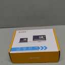 4K@144Hz KVM Switch 2 Monitors 2 Computers 8K@60Hz, MLEEDA HDMI and Displayport Dual Monitor KVM Switch with 4 USB 3.0 Port for Keyboard Mouse Printer, with Wired Remote, Power Adapter and USB Cables