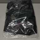 Women's Satin Wide Leg Palazzo Pants Plicated Silky Pull on Party Dress Casual Pant Trouser (Black), S