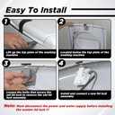W10619844 Washer Lid Lock Latch Assembly Compatible with Whirlpool, Maytag, Kenmore Replacement Parts WTW7040DW0 W10059230 WPW10619844