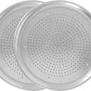 Nordic Ware Naturals 16" Air Crisp Perforated Aluminum Pizza Pan, Set of 2