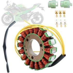 Stator Coil 21003-1267 Compatible with Kawasaki EN400 454 LTD EN450 EN500 Vulcan 500 1985-2009 21003-1123