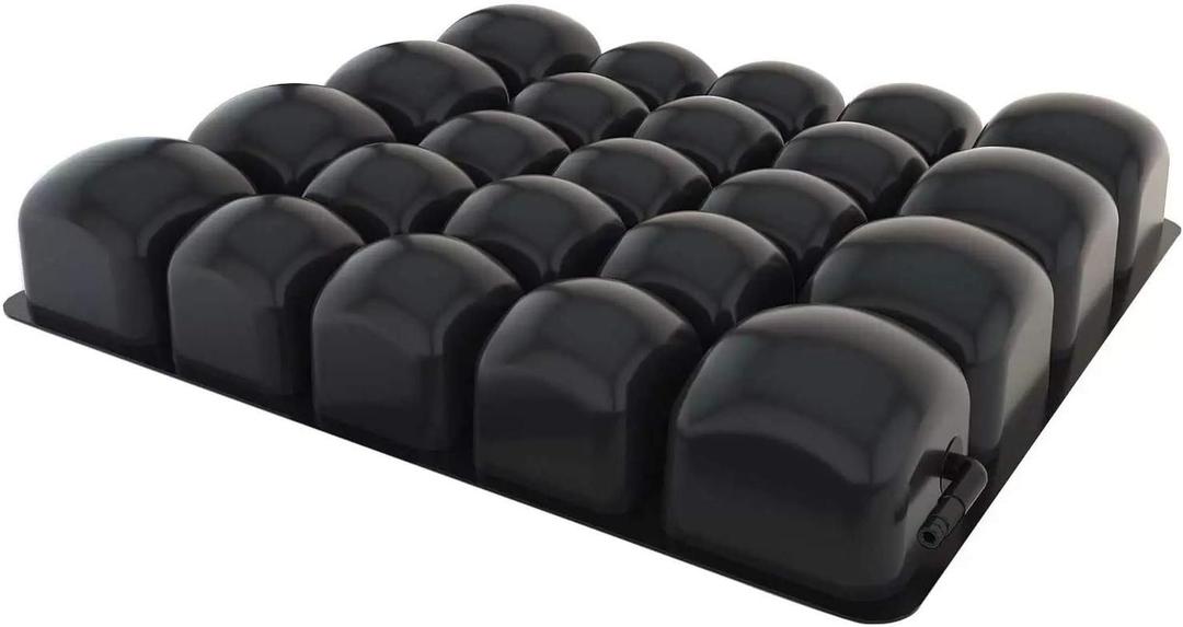 ROHO Mosaic PVC Air Cells Seat Cushion 16 W X 16 L X 3 D Inch for Wheelchairs MOS1616CA