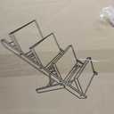 BRIKY Wooden Dog Stairs/Steps, Foldable 4 Steps
