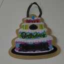 Evergreen Enterprises Happy Birthday Burlap Door Decor