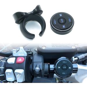Wireless Bluetooth Media Button Remote Selfie Control Start Siri Car Motorcycle Steering Wheel Music for iPhone