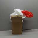 7FT Christmas Inflatable Santa Outdoor Decoration, Santa Claus with Gingerbread Doll Gift Box Built-in LED Lights Inflatables, Chirtsmas Blow Ups Holiday Inflatables for Xmas Garden Decor