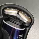 Philips Norelco Shaver i9000 Prestige Ultra, Wet & Dry Electric Shaver, Adriatic, SenseIQ Pro Technology, Triple Lift & Cut System, 360 Rotating NanoTech Precision Blades, Precision Trimmer, XP9401/92 (i9000 Prestige + UV Charge Case, QCP & Trimmer, Black)