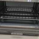 BLACK+DECKER Crisp 'N Bake Air Fry Countertop Convection Toaster Oven, Medium Capacity, 4-Slice, 5-in-1, Fits 9 Pizza, 30-Min Timer, Bake, Broil, Air Fry, Toast, Keep Warm, Stainless Steel