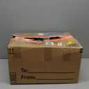 GREENSTELL Small Vanity Stool Chair with Storage and Folding Back, 13.4" x 15" x 30" Square Faux Fur Soft Ottoman, 4 Metal Legs with Anti-Slip Feet, Furry Padded Seat for Makeup, Bedroom, Camel