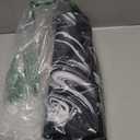 Large Extended Gaming Mouse Pad with Stitched Edges, Durable Non-Slip Natural Rubber Base, Waterproof Computer Keyboard Pad Mat for Esports Pros/Gamer/Desktop/Office/Home - Black White (31.5L x 15.6W inches)