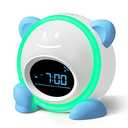 Windflyer OK to Wake Clock for Kids, Sleep Training Clock with Night Light and Sound Machine, Kids Alarm Clock for Bedrooms (Blue)