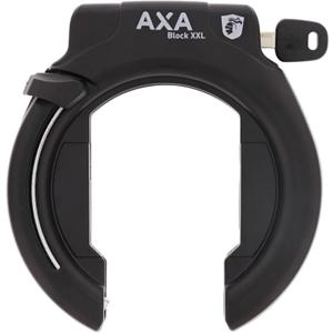 AXA Block XXL Ring Bike Lock, Heavy-Duty Retractable Rear Wheel Frame Lock with 56 mm (2.2") Extra-Wide Opening, Anti-Theft Security System for Bicycles, City Cruisers, Commuter, and E-Bikes