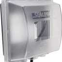 Sealproof 2-Gang Weatherproof In Use Outlet Cover | Two Gang Outdoor Plug and Receptacle Protector, Lockable, UL Extra Duty Compliant, 45 Configurations