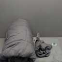 Nestl Twin XL Size Sheet Set, 4 Piece Extra Deep Pocket (18-24 inches), Microfiber, Hotel Luxury, Soft, Breathable, Wrinkle-Free, Easy to Care, Grey