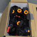 ArmoGear Set of 4 Laser Tag Guns with Vests - Laser Tag Set for Kids and Adults - Toy Guns with 150 ft Range, Night Vision, Invisibility Mode - Battery Operated - Multiplayer Outdoor Game for Ages 8+