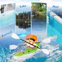 Remote Control Boat for Kids 6-12: Rc Speedboat Toy with Led Lights - Smart Water Sensor Auto On/Off, Dual Modes 2.4ghz Remote Boat for Pool Lake Bath Fun - Gift for Kids Ages 6-12+Green
