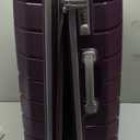 Samsonite Freeform Hardside Carry-On Luggage with Spinner Wheels - Hardshell Suitcase - TSA, Airline-Approved - Expandable Hard Shell, Smooth Rolling Wheels for Lightweight Travel - Amethyst Purple