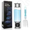 Hydrogen Water Bottle 460 ML with Nasal Cannula SPE&PEM Technique Hydrogen Water Generator-3000PPB+ with The Third Test Certificate with LCD Display