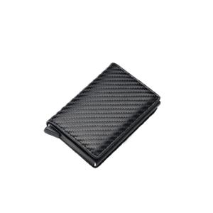 Typrcase Simpl Wallet, Simplofficia Simpl Toggl Wallet, Men's Multi-Card Bag, RFID Blocking Credit Card Holder (Black Carbon Fiber)