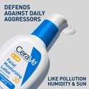 CeraVe AM Facial Moisturizing Lotion with SPF 30, Oil-Free Face Moisturizer with SPF, Formulated with Hyaluronic Acid, Niacinamide & Ceramides, Non-Comedogenic, Broad Spectrum Sunscreen, 3 Ounce