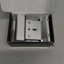 Home Security Door Lock, 2 Pack Childproof Door Reinforcement Lock with 3 Inch Stop Withstand 800 lbs for Top Front Inward Swinging Door, Upgrade Flip High Night Lock to Defend Your Home Kids (Silver)