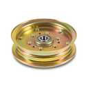 88663 Flat Idler Pulley for Power Transmission - 5" Flat Diameter, 5/8" Bore, 5-3/4" Outside Diameter - Compatible with Zero Turn Riding Mowers, Estate Series ZT, ATH Finish Mowers & More