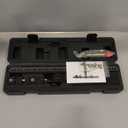 vicrays Cabinet Hardware Handle Jig - Aluminum Alloy Cabinet Template Tool Woodworking Drilling Hole Doweling Guide Punch Locator for Installation Handles Knob on Drawer Door Pulls(Black)