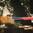 Chopping Axe, Hand Axe, Camp Hatchet for Splitting Kindling and Chopping Branches, Wood Chopping Axe 6.8 lb with 36-in Fiberglass Handle (L)