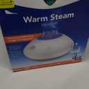 Vicks Warm Steam Vaporizer & Humidifier 1.5 Gallon Tank for Small and Medium Rooms, Night Light, Works with VapoPads and VapoSteam